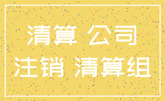 公司注销 清算 法条