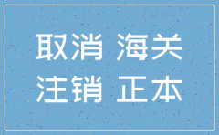 公司海关注销需要什么资料