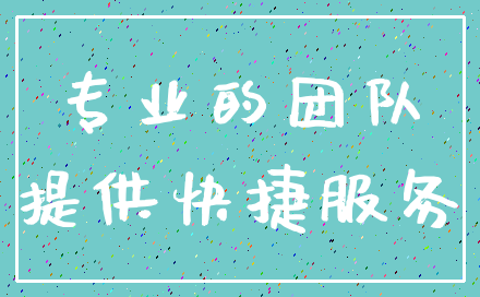 专业的团队_提供快捷服务