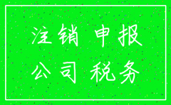 分公司零申报注销说明