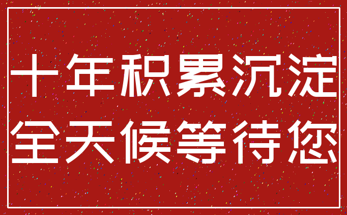 十年积累沉淀_全天候等待您