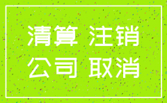 公司税务局简易注销申请