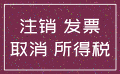 注销公司国税 地税所需资料