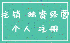 注销法人独资有限责任公司