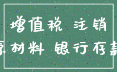 公司注销有原材料怎么处理