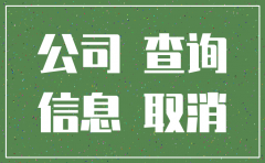 公司变更和注销怎么查