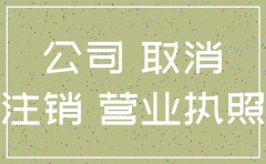 已注册的公司怎样注销