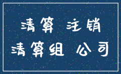 公司申请注销的