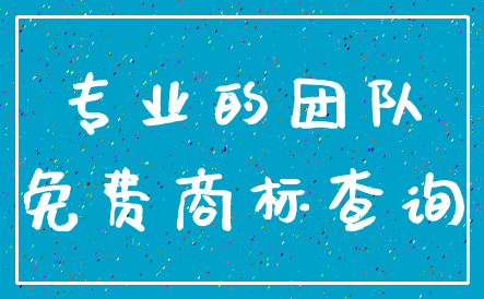 专业的团队_免费商标查询
