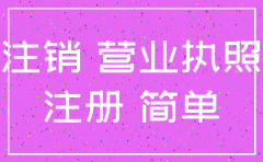 注销公司营业执照申请表格