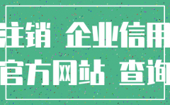 在哪里查询公司注销情况