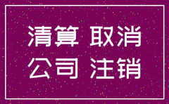 公司注销借存货归还写说明