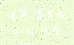 公司注销清祘报告怎么写