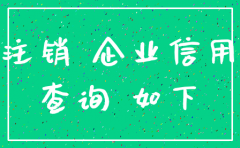 公司注销申请查询系统