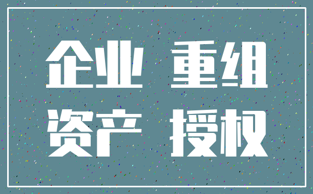 企业 重组_资产 授权