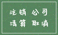 注册公司未开户想注销