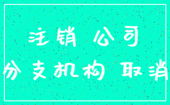 新成立公司办理注销