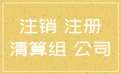 公司工商注销需要资料的模板