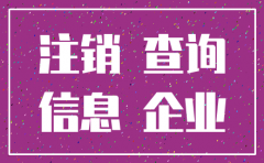 想要查公司的注销信息在那查