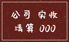 公司注销股东退实收资本