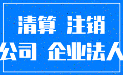 公司注销 撤销