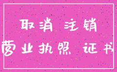 如何注销有限责任公司营业执照
