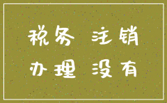 没办税务登记注销公司6
