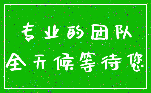 专业的团队_全天候等待您
