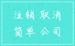 从哪进行公司简易注销