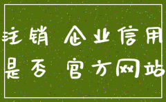 查公司是否是注销状态