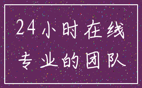 24小时在线_专业的团队