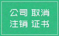 注销国内贸易公司费用