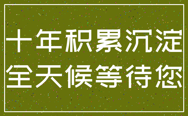 十年积累沉淀_全天候等待您