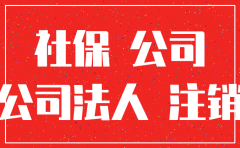 公司没注销法人如何停社保