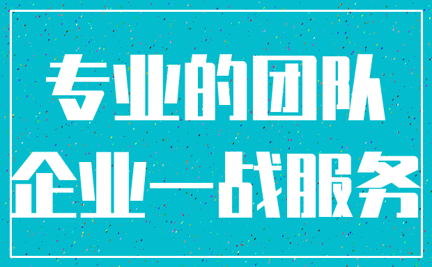 专业的团队_企业一战服务