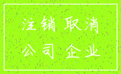 深圳注销个人公司流程
