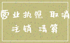 怎么注销有限公司营业执照
