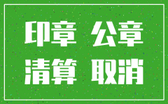 公司注销清算专用章
