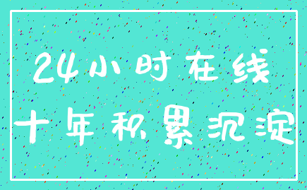 24小时在线_十年积累沉淀