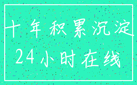 十年积累沉淀_24小时在线