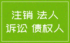 公司注销后法人可以起诉