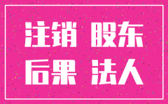 股东及法人同意注销公司声明