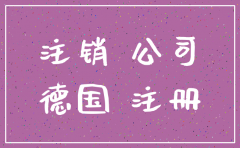 德国已注册公司 怎样注销