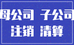 注销子公司 应付子公司债债务