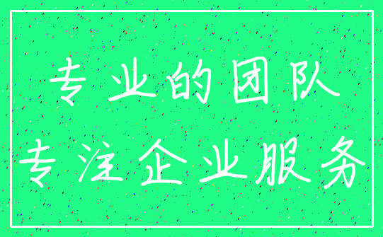 专业的团队_专注企业服务