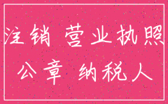 公司营业执照注销资料下载