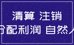 公司注销利润处理
