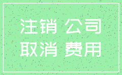武汉注销一个公司需要多少钱