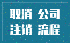 注销一家公司的流程