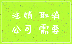 深圳公司注销公司提供什么资料吗